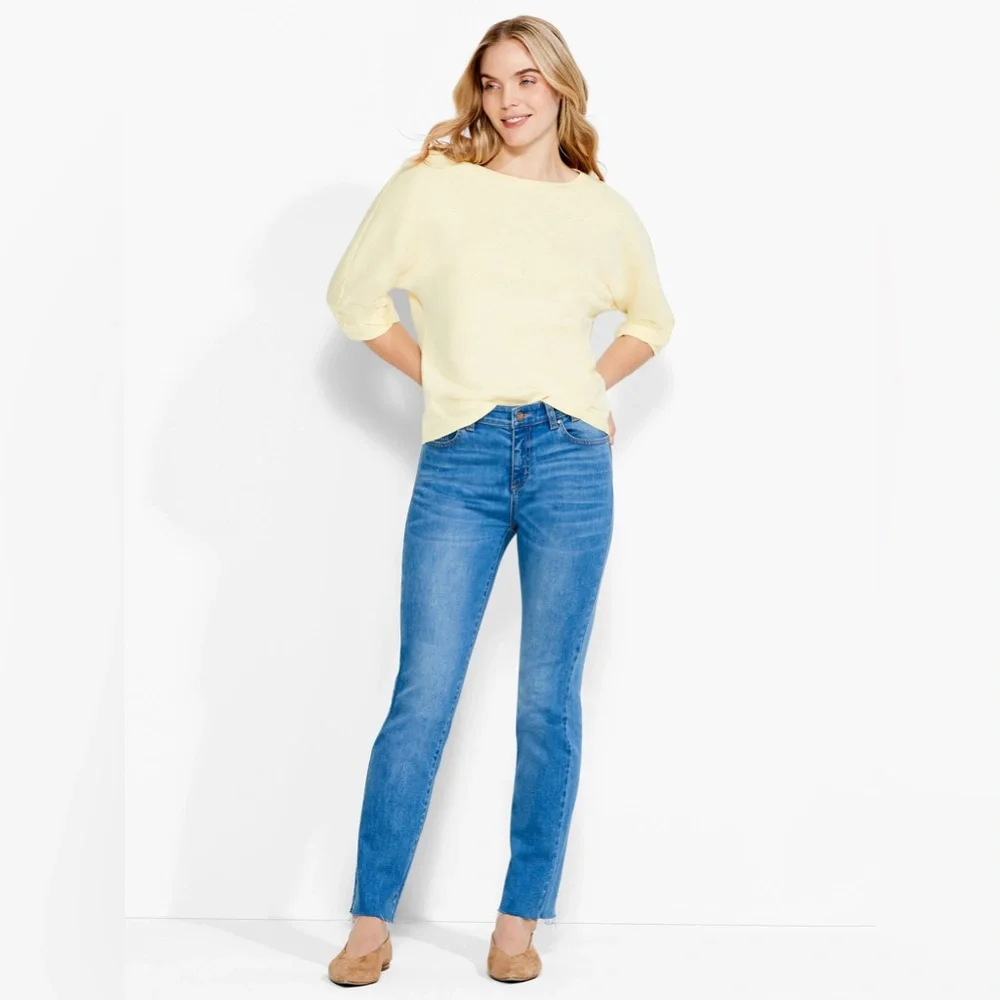 NIC + ZOE Boat Neck Dolman Sleeve Tee